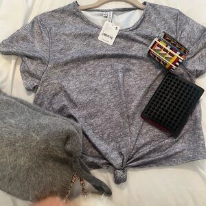 Free People Movement Beth Richards Knit Crop Top